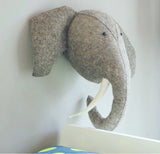 Fiona Walker Felt Animal Head - The Elephant (Large)  Winston + Grace