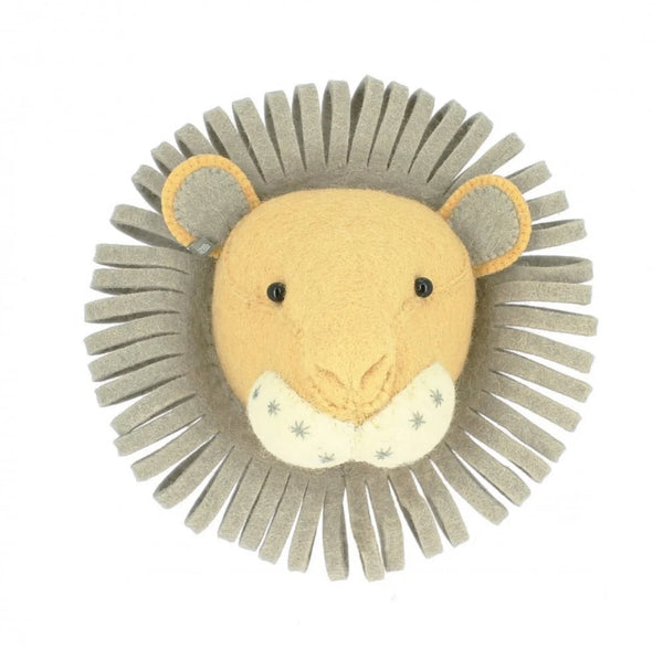 Fiona Walker - Felt Animal Head - The Lion - Mini Noah’s Ark