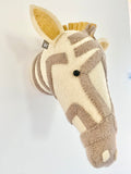Fiona Walker Felt Animal Head - The  Zebra - MINI NOAHS ARK