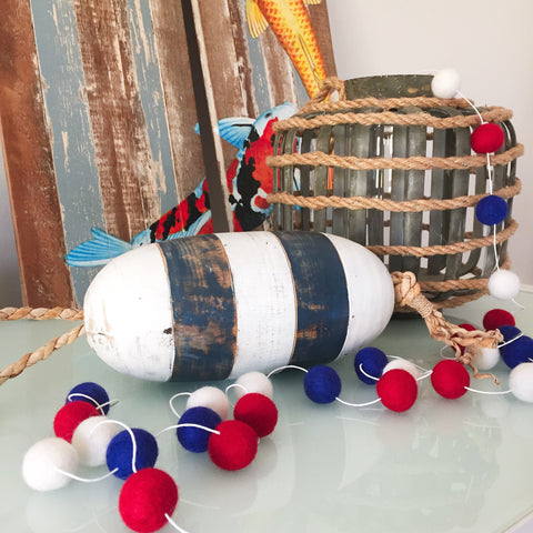 Felt Ball Garland - Ahoy French Fry Accessories Winston + Grace