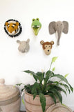 Fiona Walker Felt Animal Head - The Monkey (Mini)  Winston + Grace