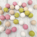 Felt Ball Garland - Fairy Garden Accessories Winston + Grace