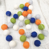 Felt Ball Garland - Hungry Caterpillar Accessories Winston + Grace