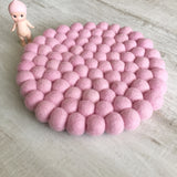 Felt Ball Mini Mat - Pretty in Pink  Winston + Grace