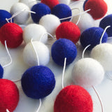 Felt Ball Garland - Ahoy French Fry Accessories Winston + Grace