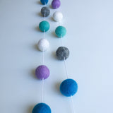 Felt Ball Garland - Sea Foam Accessories Winston + Grace