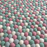 Felt Ball Rug - Spearmint Milkshake  Winston + Grace