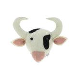 Fiona Walker Felt Animal Head - The Cow - Mini