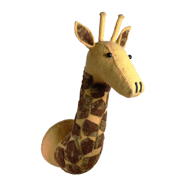 Fiona Walker Felt Animal Head - The Giraffe (Mini)  Winston + Grace