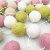 Felt Ball Garland - Fairy Garden Accessories Winston + Grace