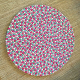 Felt Ball Rug - Coconut Ice Splice  Winston + Grace