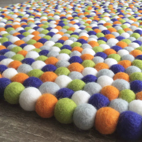 Felt Ball Rug - The Hungry Caterpillar  Winston + Grace