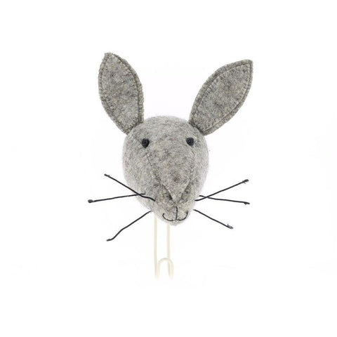 Fiona Walker Felt Animal Hook - The Hare  Winston + Grace