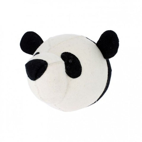 Fiona Walker Felt Animal Head - The Panda  Winston + Grace