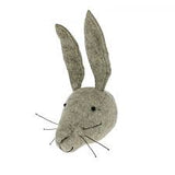 Fiona Walker Felt Animal Head - The Grey Hare (Mini)  Winston + Grace