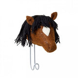 Fiona Walker Felt Animal Hook - The Brown Horse  Winston + Grace
