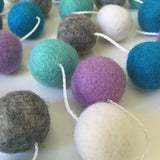 Felt Ball Garland - Sea Foam Accessories Winston + Grace