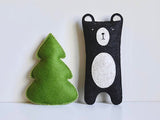 Felt Bear Softie  Winston + Grace