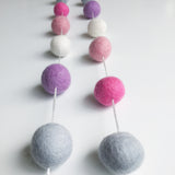 Felt Ball Garland - Passion Pop Accessories Winston + Grace