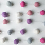 Felt Ball Garland - Passion Pop Accessories Winston + Grace