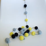 Felt Ball Garland - Batmania Accessories Winston + Grace