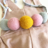 Felt Ball Necklace - Custom Order  Winston + Grace