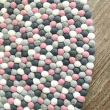 Felt Ball Rug - Mighetto's Muse - Free Shipping  Winston + Grace