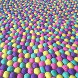 Felt Ball Rug - BubbleGum  Winston + Grace