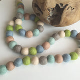 Bunchie Felt Ball Garland - Into The Woods Accessories Winston + Grace