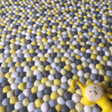 Felt Ball Rug - Yellow Brick Road  Winston + Grace