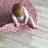 Felt Ball Rug - Pink Flamingo  Winston + Grace