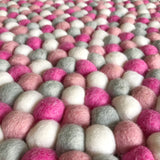 Felt Ball Rug - Pink Flamingo  Winston + Grace