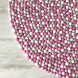 Felt Ball Rug - Pink Flamingo  Winston + Grace