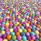 Felt Ball Rug - Fruit Loop  Winston + Grace