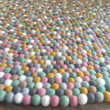 Felt Ball Rug - Candied Almonds  Winston + Grace