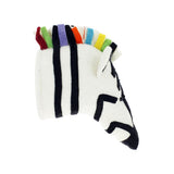 Fiona Walker Felt Animal Head - The Zebra Rainbow Safari (Medium)  Winston + Grace