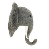 Fiona Walker Felt Animal Head - The Elephant  (Medium - Trunk Up)  Winston + Grace