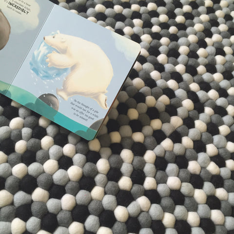 Felt Ball Rug - MonoCool  Winston + Grace