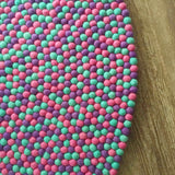 Felt Ball Rug - Hubba Bubba  Winston + Grace