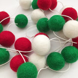 Felt Ball Garland - Oh For Christmas Sake Accessories Winston + Grace