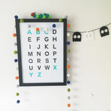 Felt Ball Garland - Hungry Caterpillar Accessories Winston + Grace