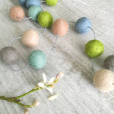 Felt Ball Garland - Into The Woods Accessories Winston + Grace