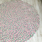 Felt Ball Rug - MintMallow  Winston + Grace