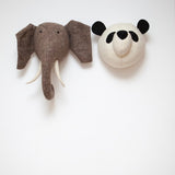 Fiona Walker Felt Animal Head - The Panda  Winston + Grace