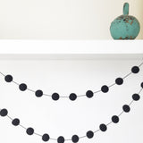 Felt Ball Garland - Back in Black Accessories Winston + Grace