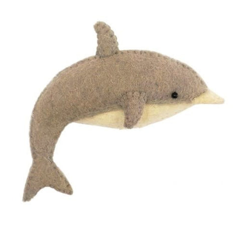 Fiona Walker Felt Animal Head - The Dolphin (Mini)