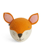 Fiona Walker Felt Animal Head - The Sleepy Fox  (Mini)