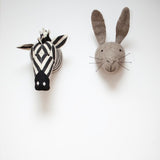 Fiona Walker Felt Animal Head - The Grey Hare  Winston + Grace