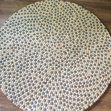 Felt Ball Rug - Silver Stone  Winston + Grace
