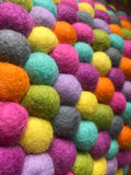 Felt Ball Rug - Fruit Loop